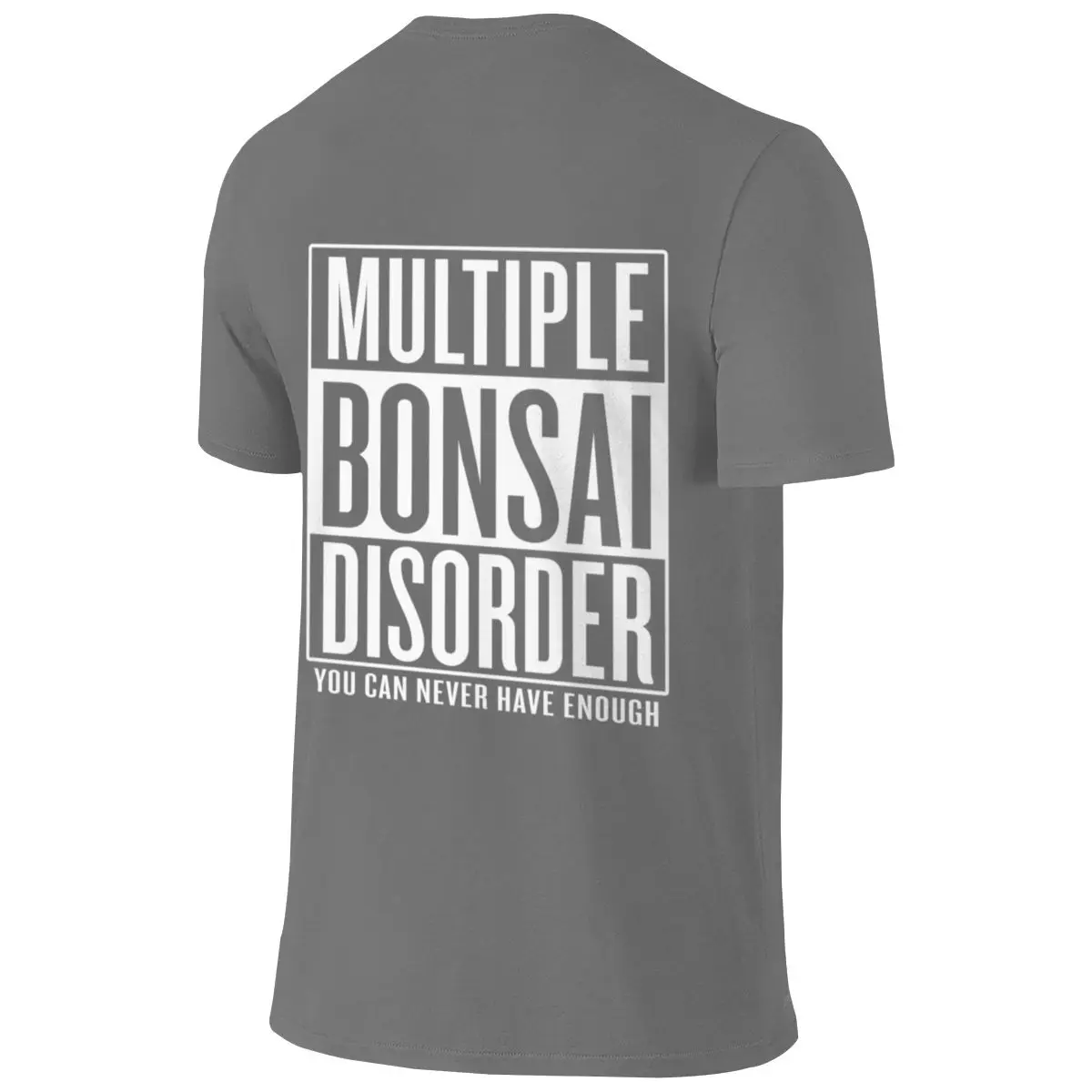 Multiple Bonsai Disorder Simple Reversible T-shirtKorean-Style Vibe Anti-Pilling Tees