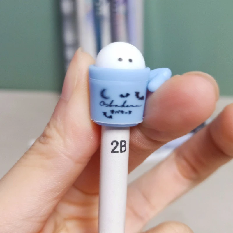 Cute Wood Pencil Sets Cartoon Coffee Drink Cup 2B Pencil Pen for Writing Drawing School Stationery Student Office Supplies view 2