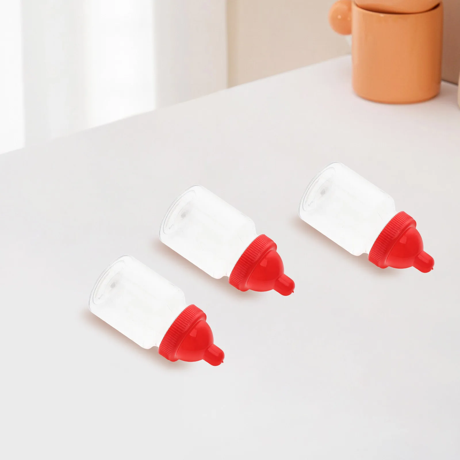 

12pcs Candy Box Bottles Fillable Clear For Shower Favor Party Decoration Small Plastic Jar Storage Feeding Bottle