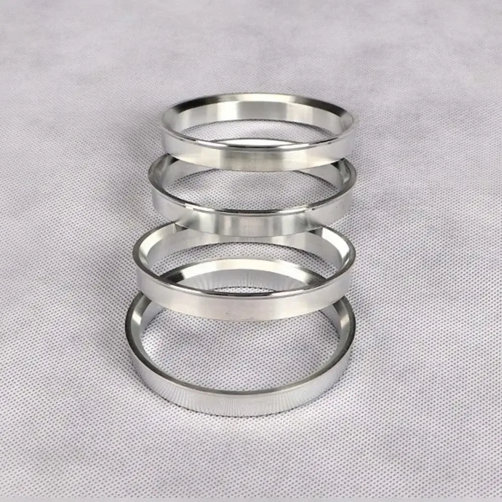

4pcs Aluminum Hub Centric Rings 64.1mm Car Hub to 66.1/66.6/66.8/67.1/70.1/70.5/71.5/72.6/73.1/74.1/75.1/82mm Wheel Bore OD