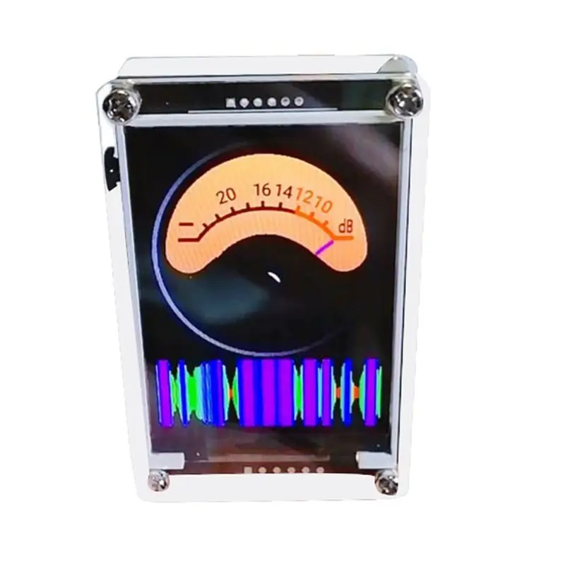 a29f-voice-activated-13-inch-music-spectrum-rhythm-level-indicator-vu-meter-hd-lcd-color-analog-multi-mode-support-gps