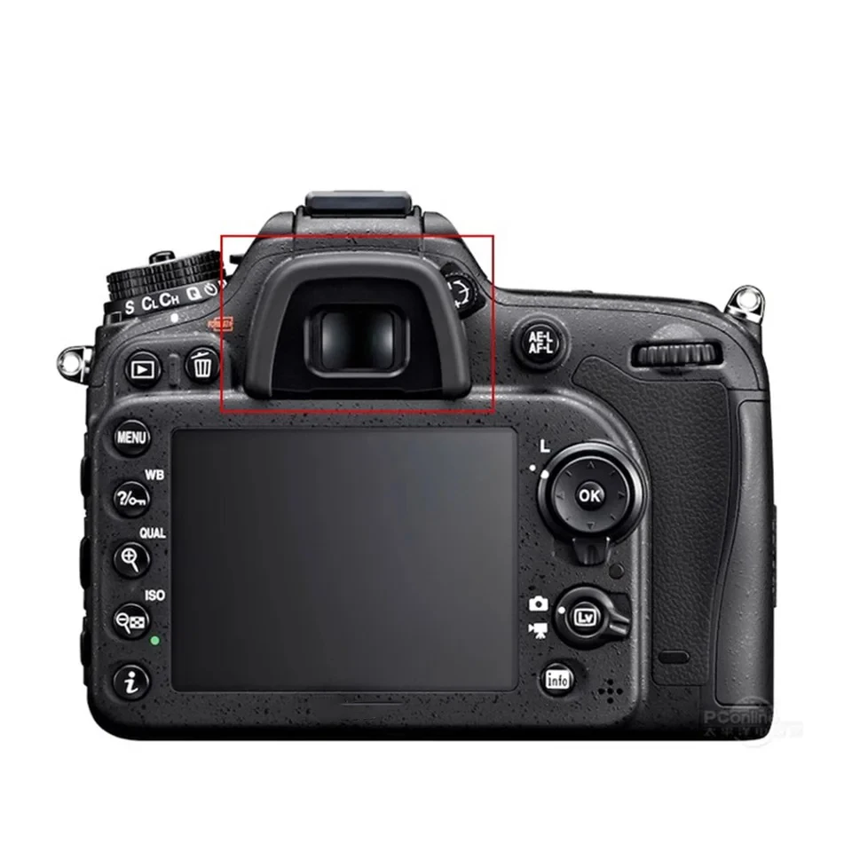 DK-23 Camera Eyecup DK23 Eyepiece for Nikon F80 F65 F55 FM10 D100 D200 D300 D300S D600 D7000 D7100 D7200 D90 D80 D70S D70 D60 - view 3