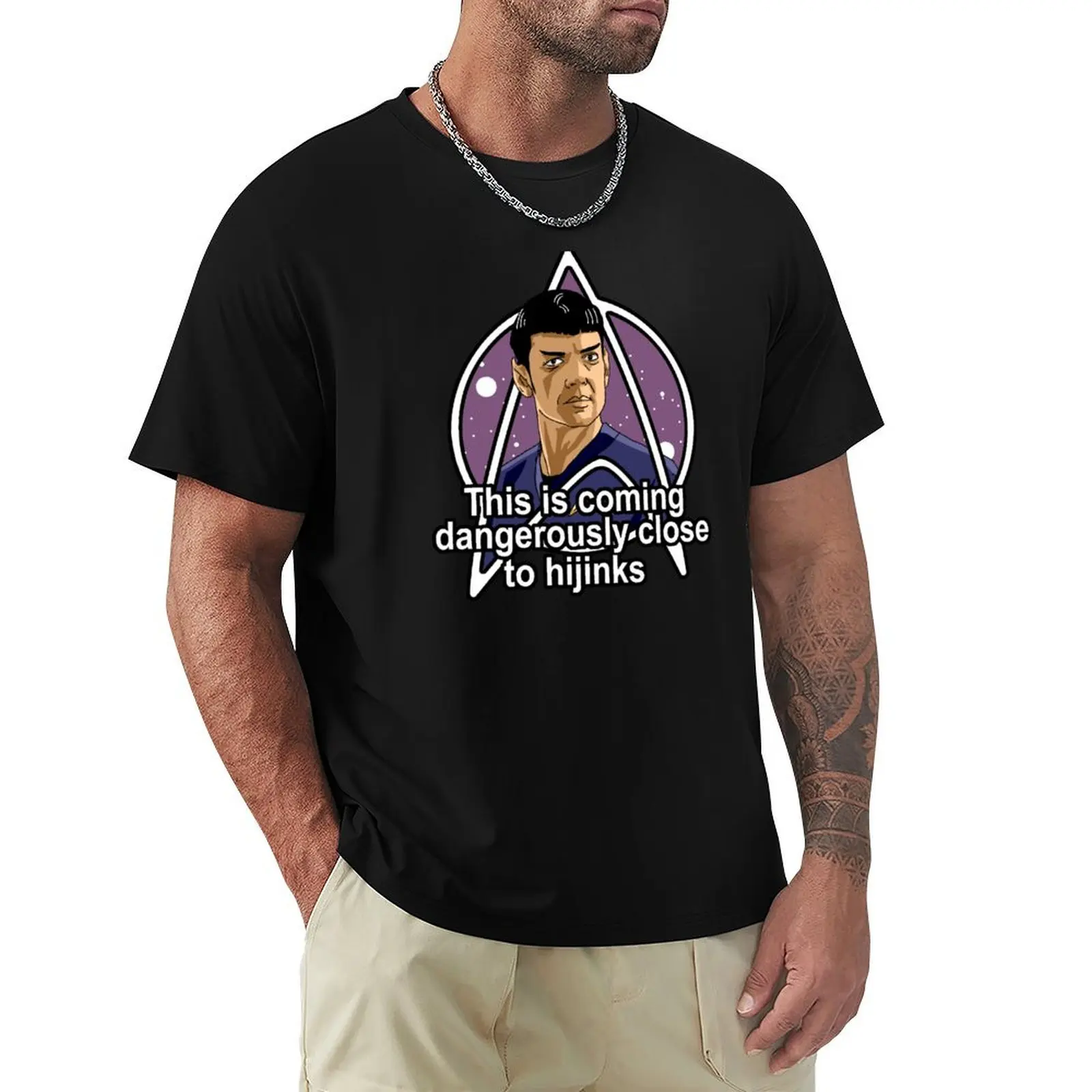 Hijinks T-Shirt Casual Trendy Streetwear Tee Shirt