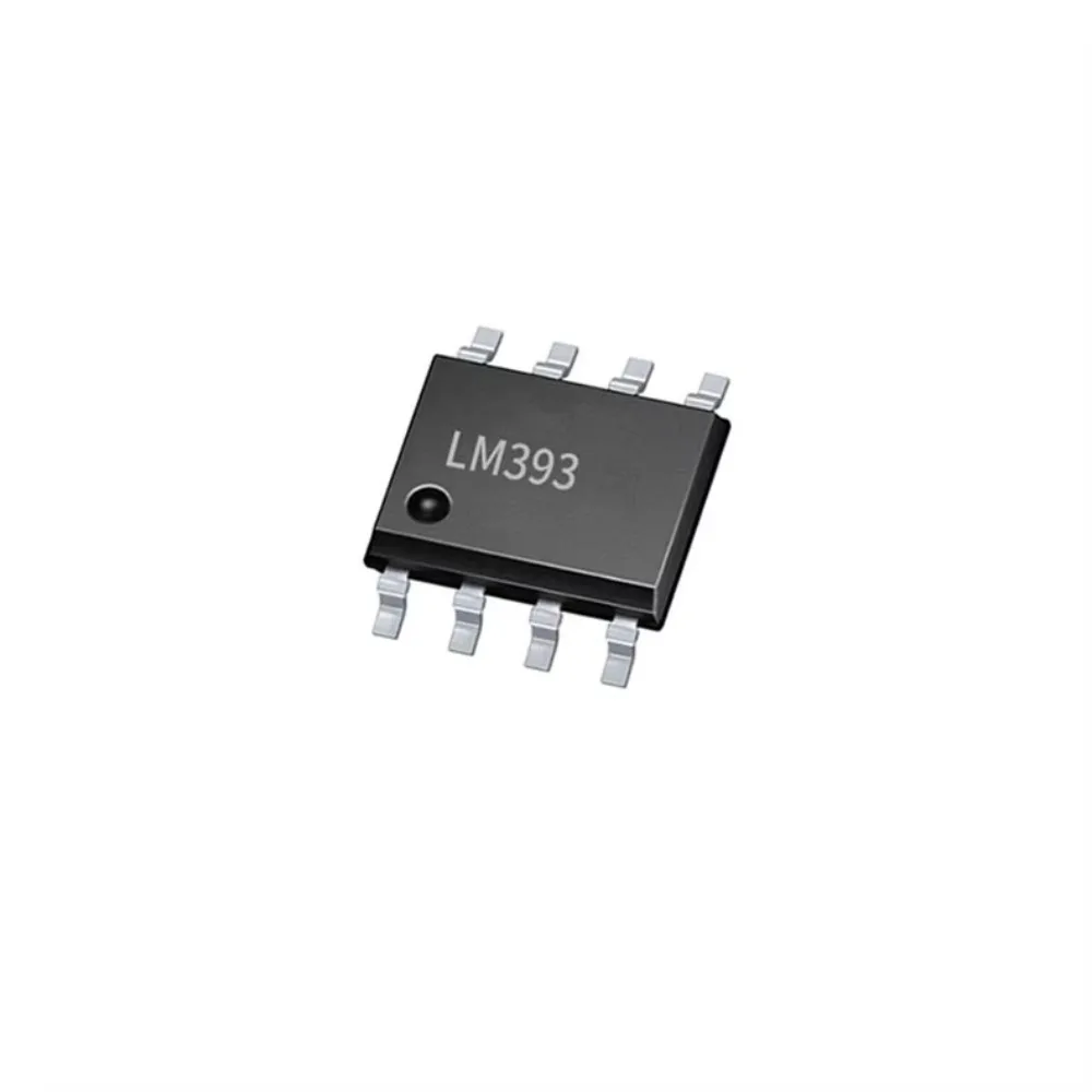 LM393 LM393DR Surface Mount SOP-8 Low-Power Dual-Channel Voltage Comparator IC Chip