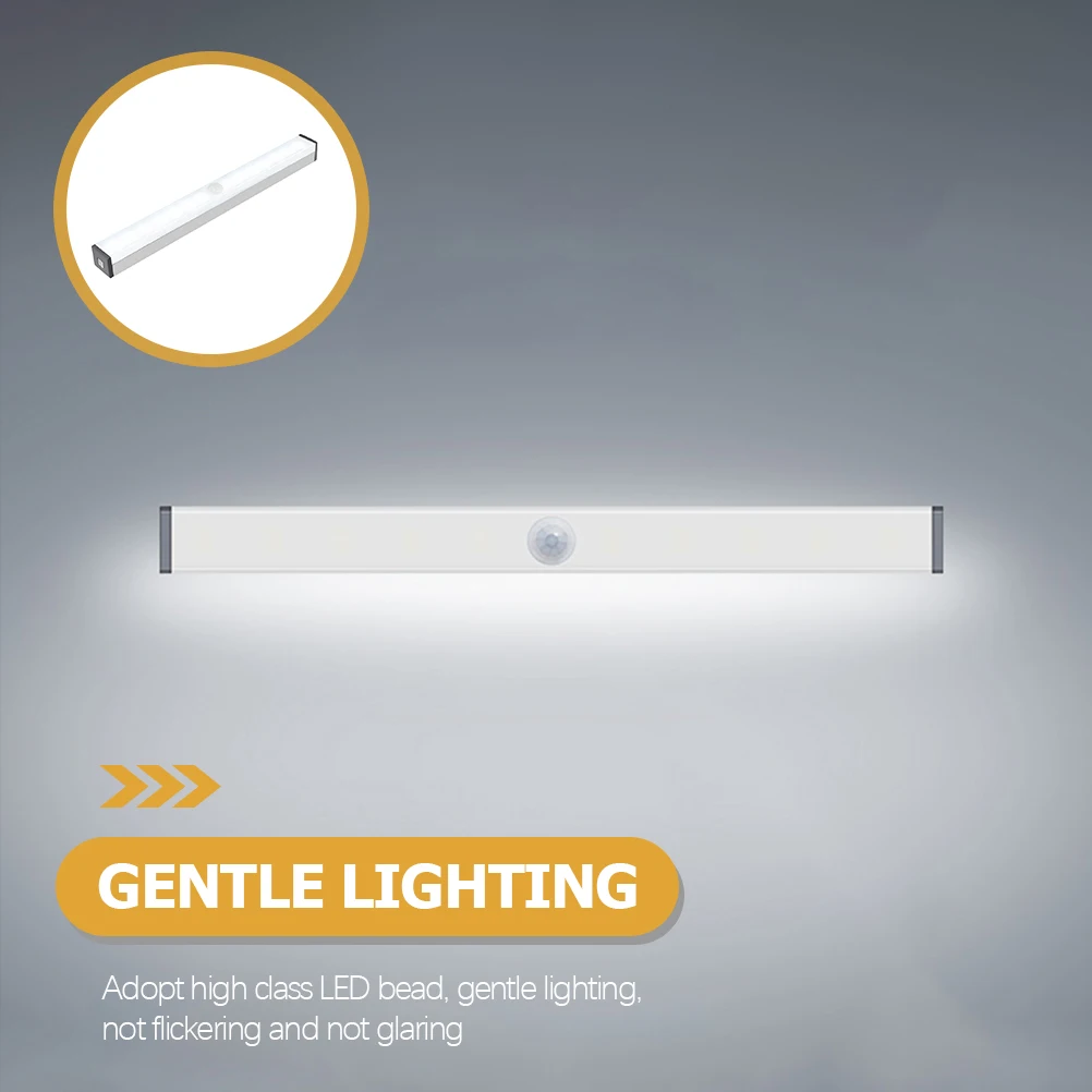 

Smart Sensor Light 15Cm Rechargeable Sensor Night Lamp Led Bedside Lamp Human Infrared Closet Bedroom Decor Light