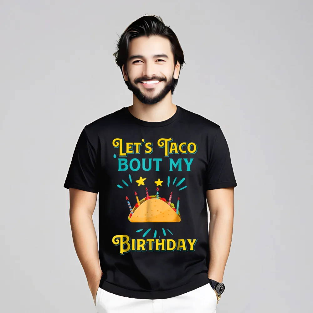 Gift Funny Birthday T Shirt Lets Mens Tshirts Family VALENTINE DAY Short Sleeve Crewneck Cotton Tops & Tees Cool T-Shirt