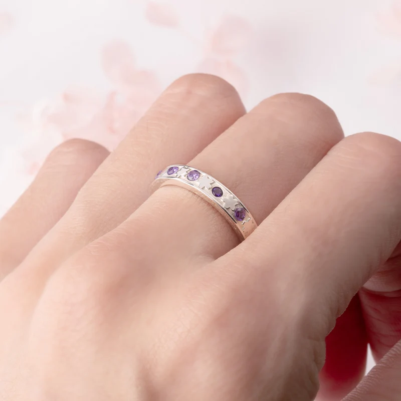 Fate Stay Night Heaven's Feel 春の歌 桜 雅人 アニメーション派生品 FGO FSN リング シルバー エミヤ アクションフィギュア ギフト