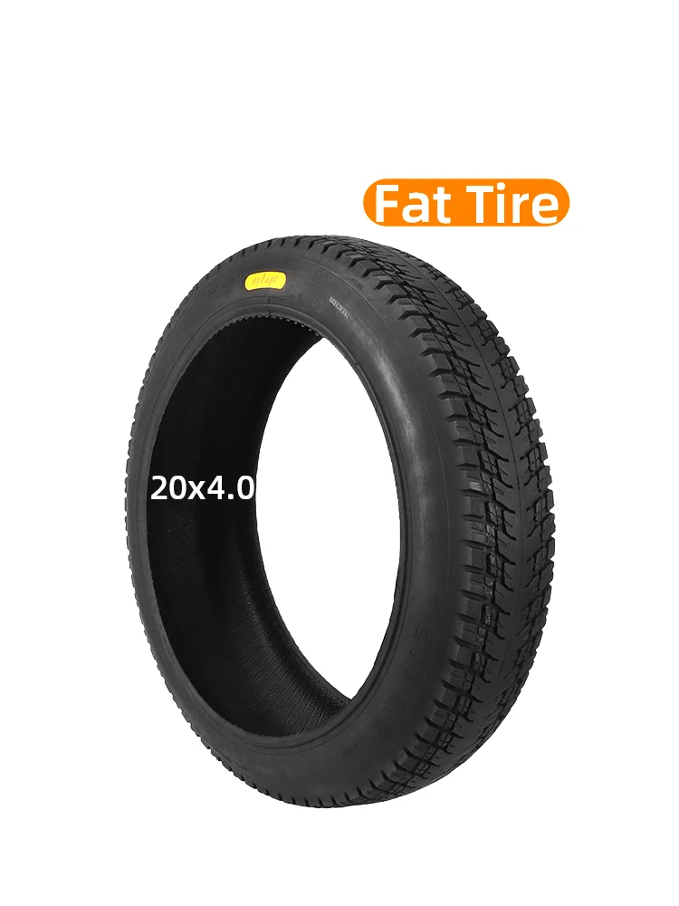 AliExpress ULIP New 20x4.0 Inch Off-road Fat Tire Puncture Proof Tyre for Snowmobile Beach Electric Bicycle 20*4.0 Anti-Slip Fat Tire Parts