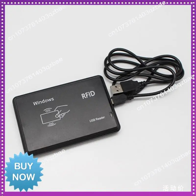 Leitor de cartão inteligente Ltem RFID com porta USB, cartão IC de 13,56 MHz, sensibilidade sem contato, sistema de janela de suporte Linux durável