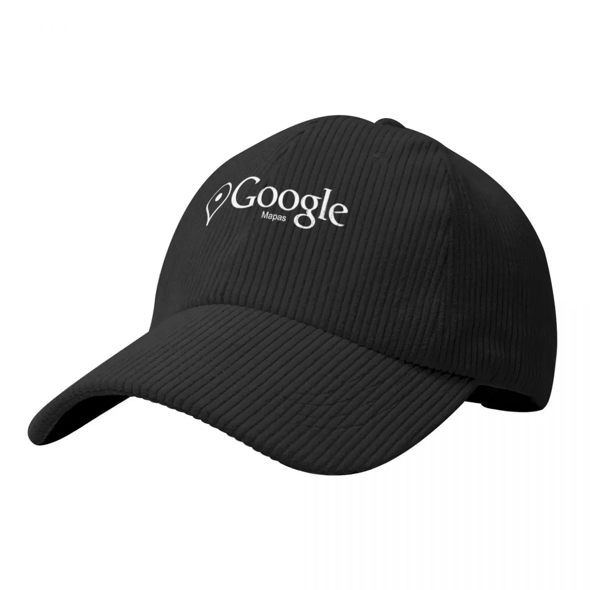 

Бейсболки Google Mapas, черные спортивные кепки