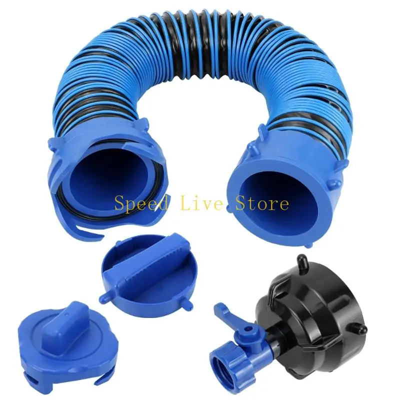547C L Campers Drainage Tube 3Ft Sewer Hose For Motorhome Campers Drainage System