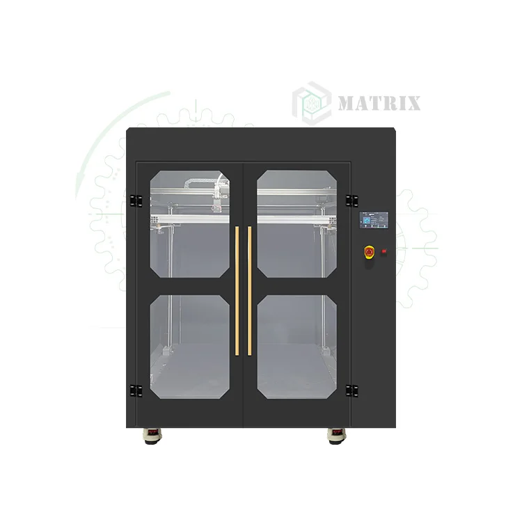 New Industrial FDM 3D Printer High Precision Large Build Volume 1000*1000*1000mm Heated Bed Auto Leveling High-Speed 3D Printer