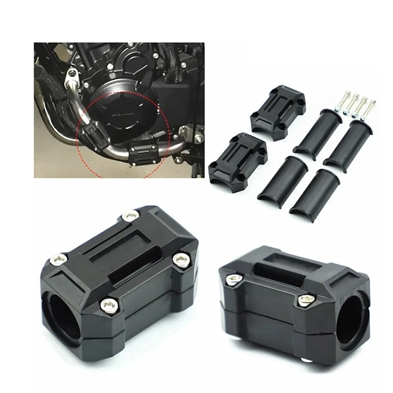 

Универсальный мотоцикл, подходит для Yamaha Honda Kawasaki, модифицированный защитный блок для бампера, блок предотвращения столкновений 22/25/28 мм Univers