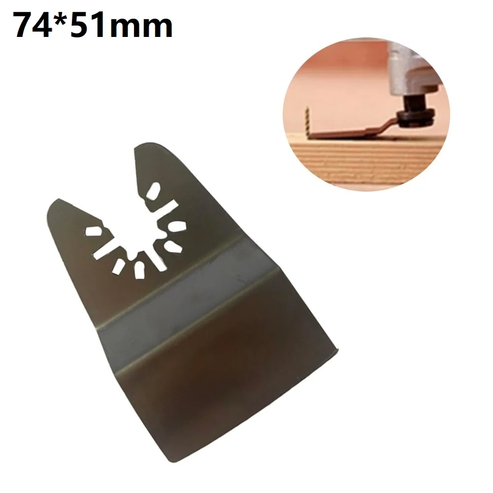 For Cutting Soft Metal Saw Blade 1pcs 74*51mm Accessories For Metal Wood Cutting Oscillating Multi Saw Blade Brand New