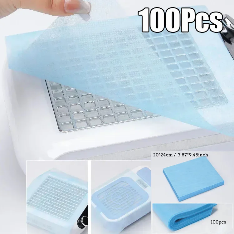100/500/600/1000 Stück professionelle fusselfreie Wattepads, 100 % Gel-Reinigungs-Maniküre-Pads, fusselfreie Tücher, Reiniger, Nagelreinigungswerkzeuge