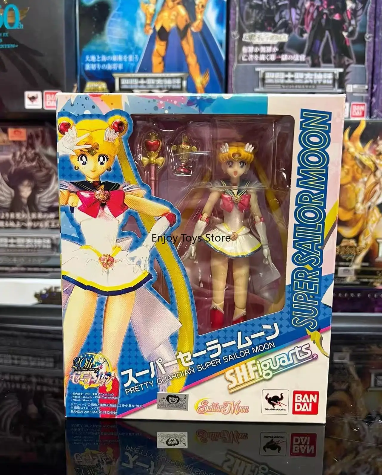 

In Stock Bandai Genuine SHF Sailor Moon First Edition SHFiguarts Super Sailor Moon Moon Hare Can Be A Hands-on Model