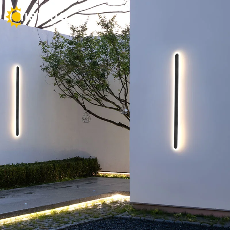 Waterproof Wall Lamp LED Outdoor Lighting IP65 Aluminum Wall mounted Garden Villa porch Sconce Light 110V 220V Sconce Luminaires