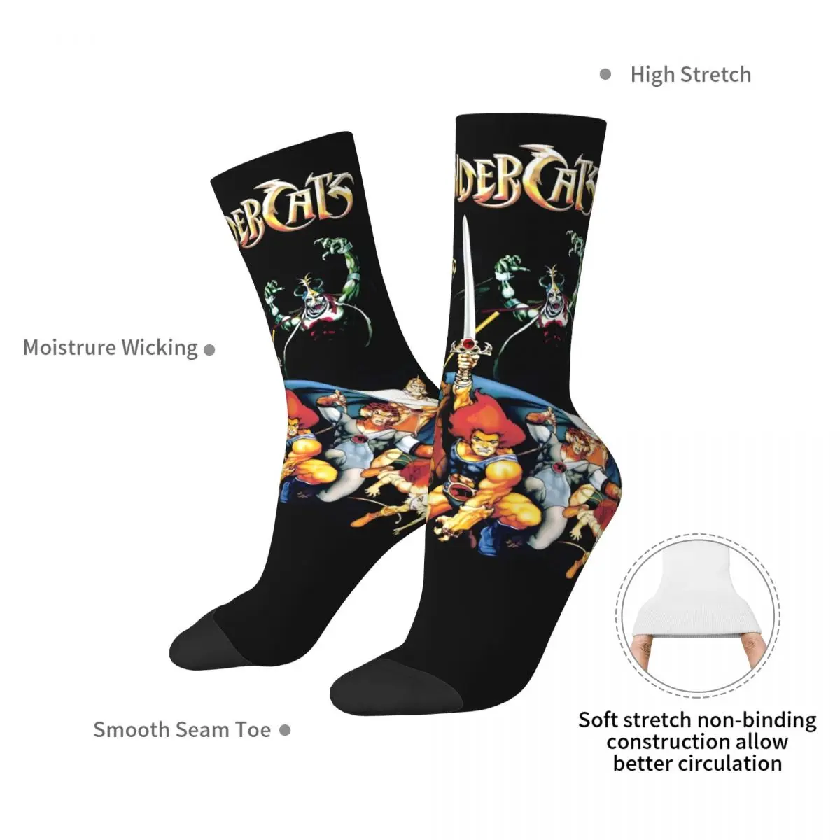 Anime (5) Kawaii Socks Travel Cartoon Pattern Socks