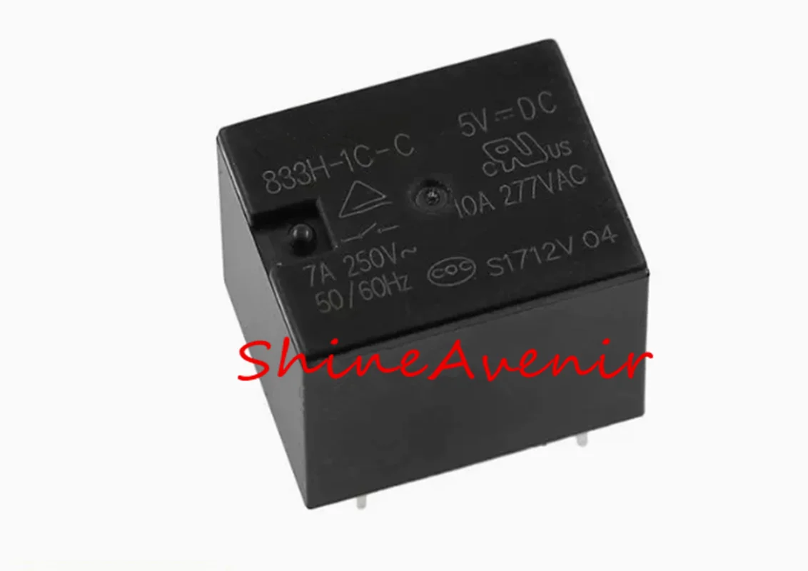 15pcs 833H-1C-C-12V  833H-1C-C-24V  JQC-3FF-M-12V-1ZS  HJR1-2CL-5V  HJR1-2CL-24V  100% original relay