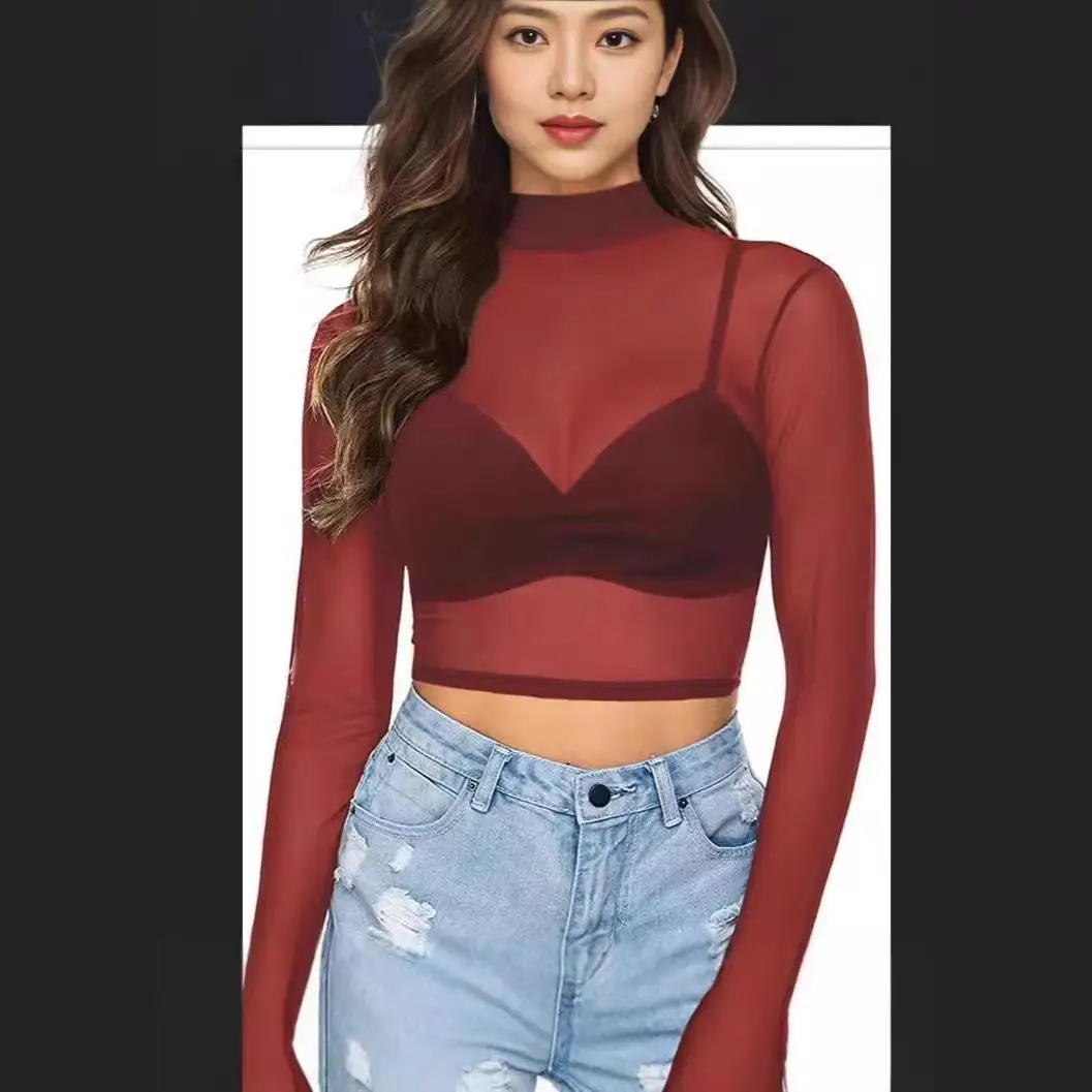 

Women's Long ort Sved irt with Navel Commute Sle Polyester Fiber Long Sve Lace irt Office Faion Summer 2024