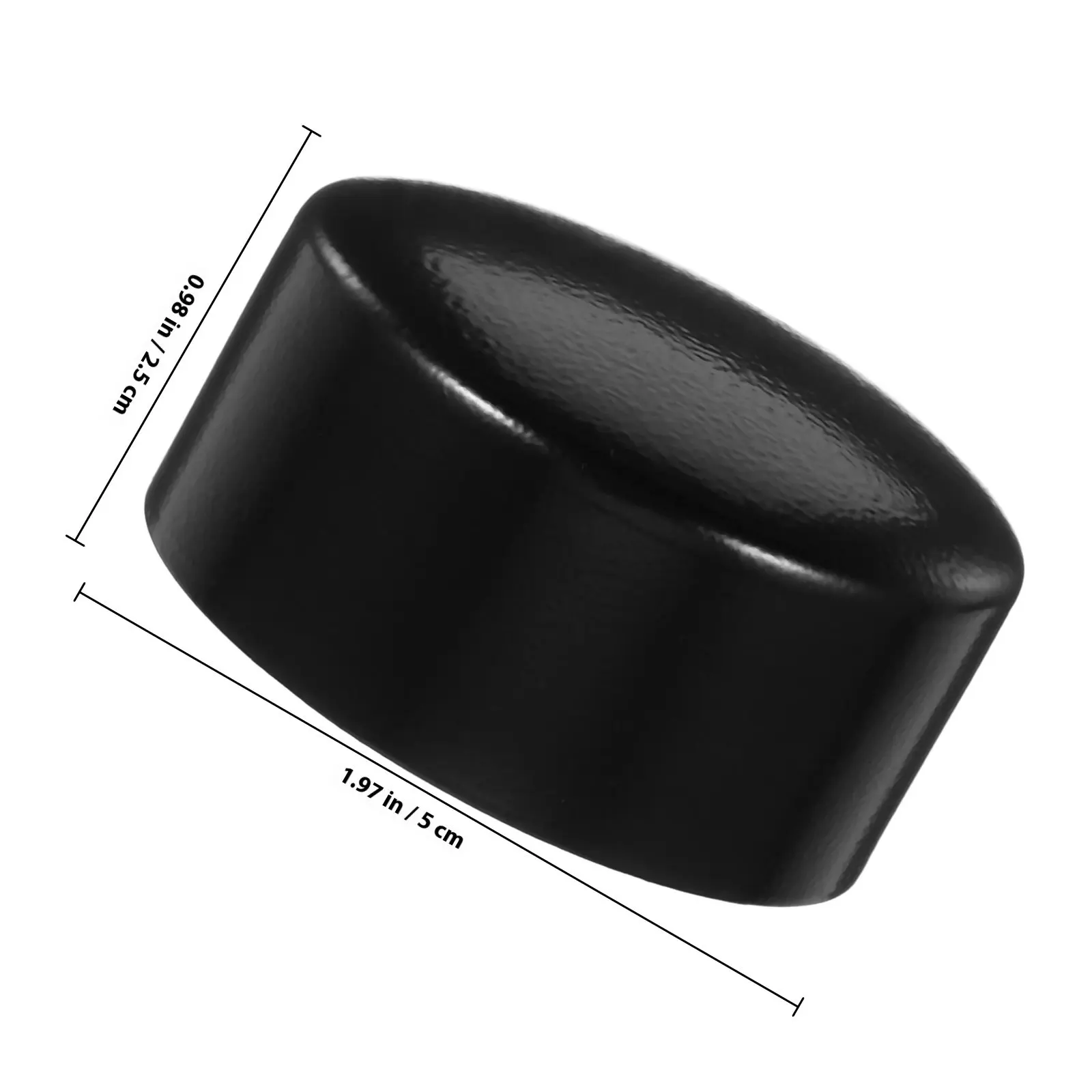 2Pcs Handrail End Caps Stainless Steel Round Decorative Caps for Staircase Steps Deck Rail Protection Handrail Accessories