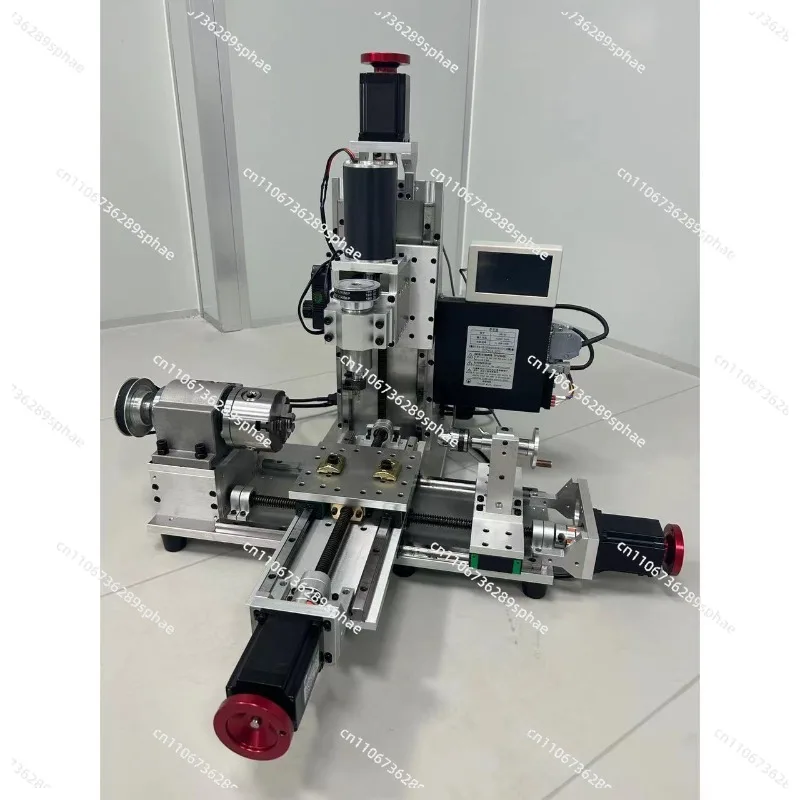 DIY numerical control turning, milling and drilling machine, lathe and milling machine can be programmed