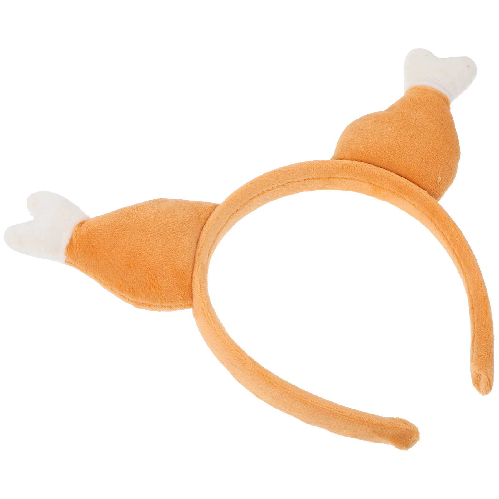 

Забавная повязка на голову в виде индейки для женщин и мужчин, мягкая тканевая повязка для волос для вечеринок, аксессуар для костюма на День Благодарения, повязка на голову с куриными лапками