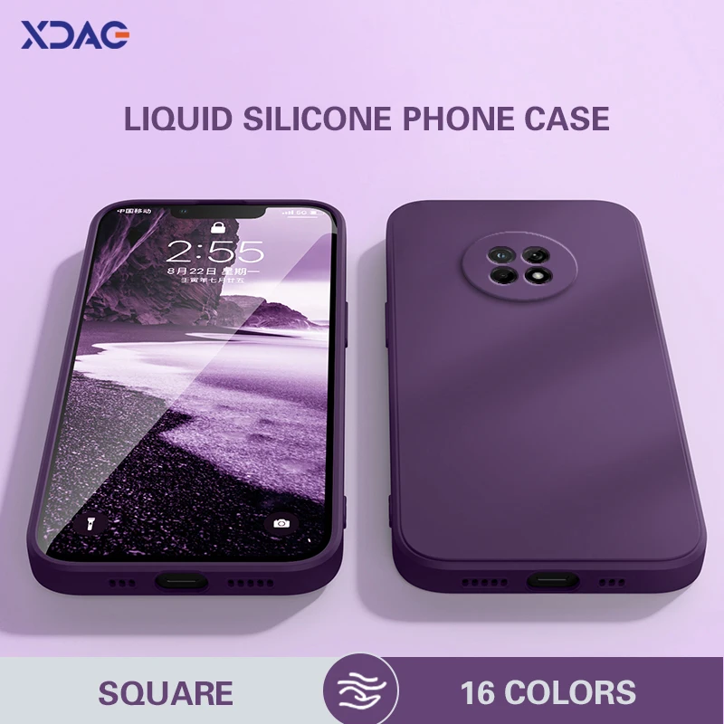

Original Liquid Silicone Back Cover for Huawei Enjoy20 Enjoy 20 Plus 20Plus 5G 6.63" FRL-AN00a Shockproof Soft High Qualtiy Case