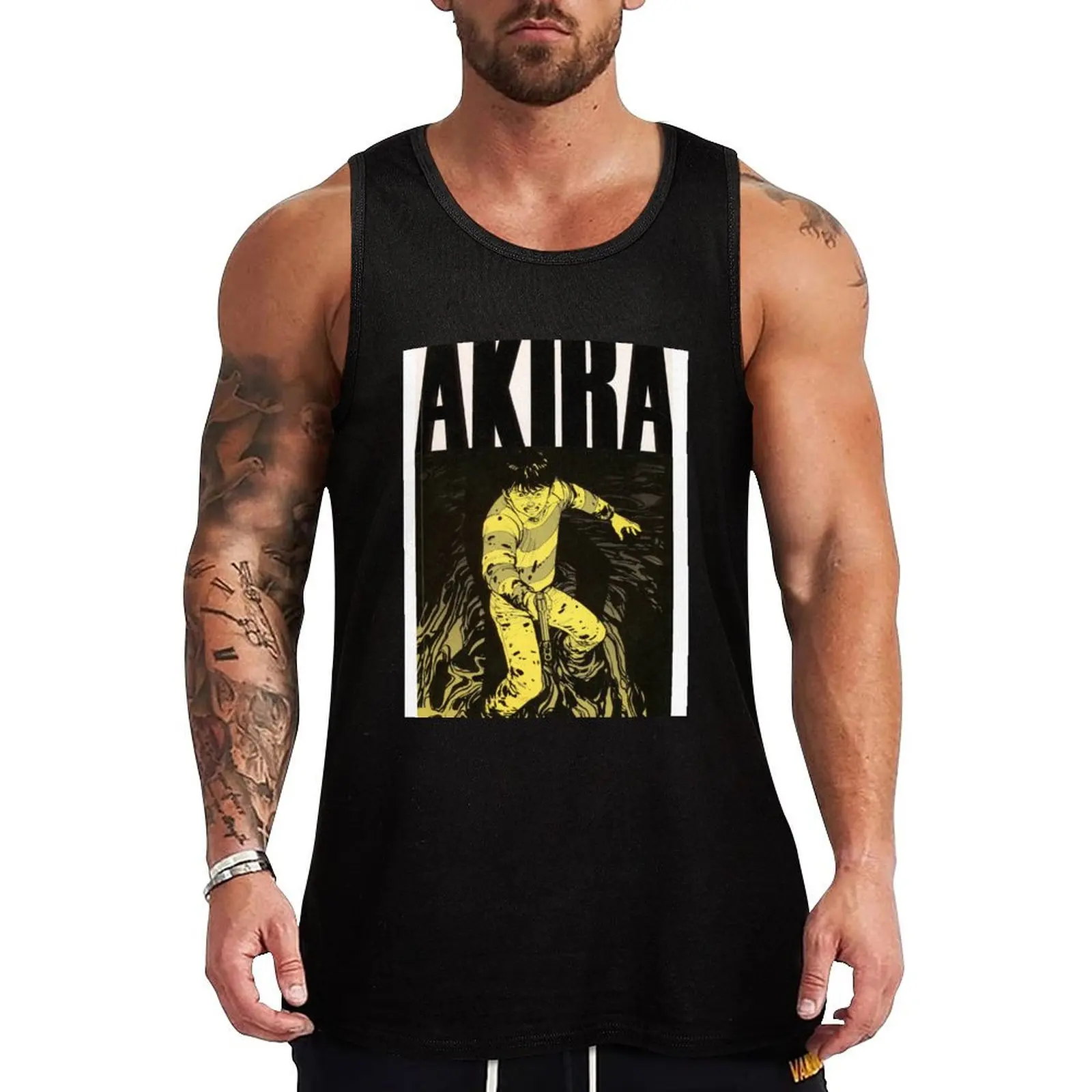

akira collection i dont know men ... 60 Tank Top sports vest sleeveless sleeveless Men's t-shirts Men's vest