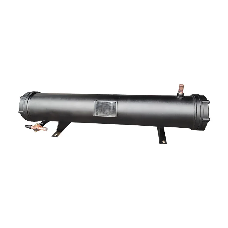 Shell and tube dry condenser evaporator stainless steel titanium tube 316l condenser chiller seawater condenser