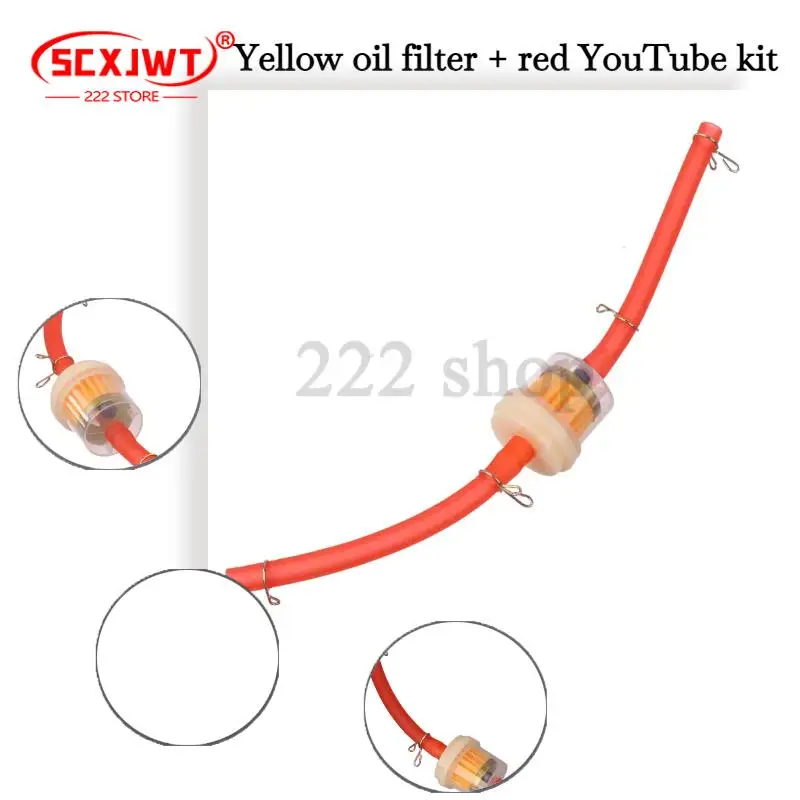

Scooter Motorcycle Moped Scooter Dirt Bike Universal 6mm ATV Go Kart Fuel Filter Motocross Gasoline Gas Fuel Gasoline Oil Filter