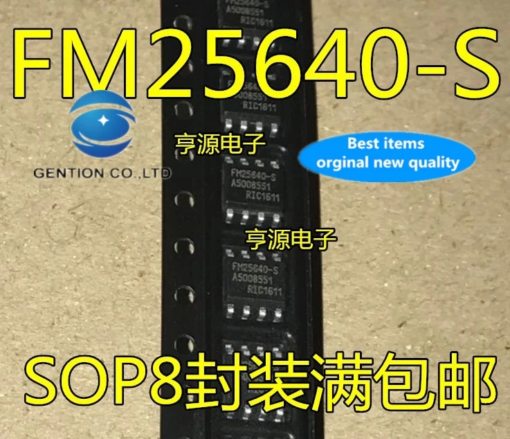

5PCS FM25640 FM25640-S FM25640-G storage IC chip SOP-8 in stock 100% new and original