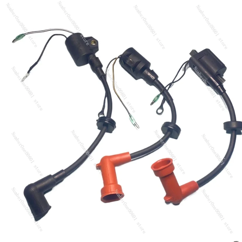 

For Yamaha Outboard Motor High Pressure Pack 2/4 Stroke 12-15-20-30-40 HP Ignition Coil Gasoline Outdoor Hanged Condenser