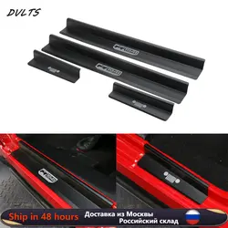Protection de seuil de porte en alliage d'aluminium noir - Accessoires de protection de seuil pour Jeep Wrangler JK 2/4 portes 07-18