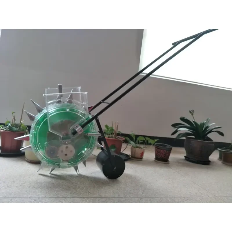 2 in 1 Planter Hand Push Corn Maize Seeder