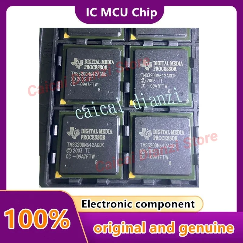 

TMS320DM642AGNZ TMS320DM642AZDK TMS320DM642AGDK TMS320DM642AZNZ Electronic Components Integrated Circuits IC Chips MCU