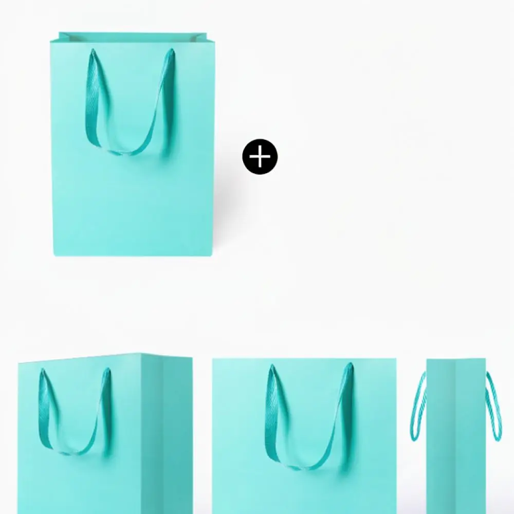 Fashion Paper Gift Bags Durable Shopping Retail Totes Custom Packaging Supplies For Clothing Boutique Jewelry Shop view 5