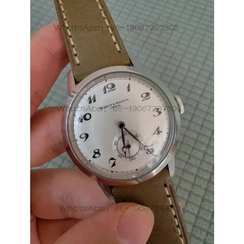Wristwatch 38Mm Selection Double Reverse R Manual Mechanical Watch Male