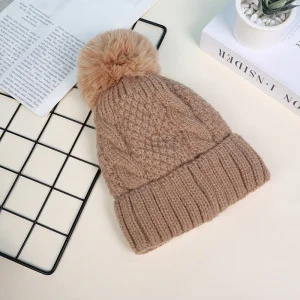 Winter Hats for Unisex New Beanies Knitted Solid Cute Hat Lady Autumn Female Beanie Caps Warmer Bonnet Men Casual Cap