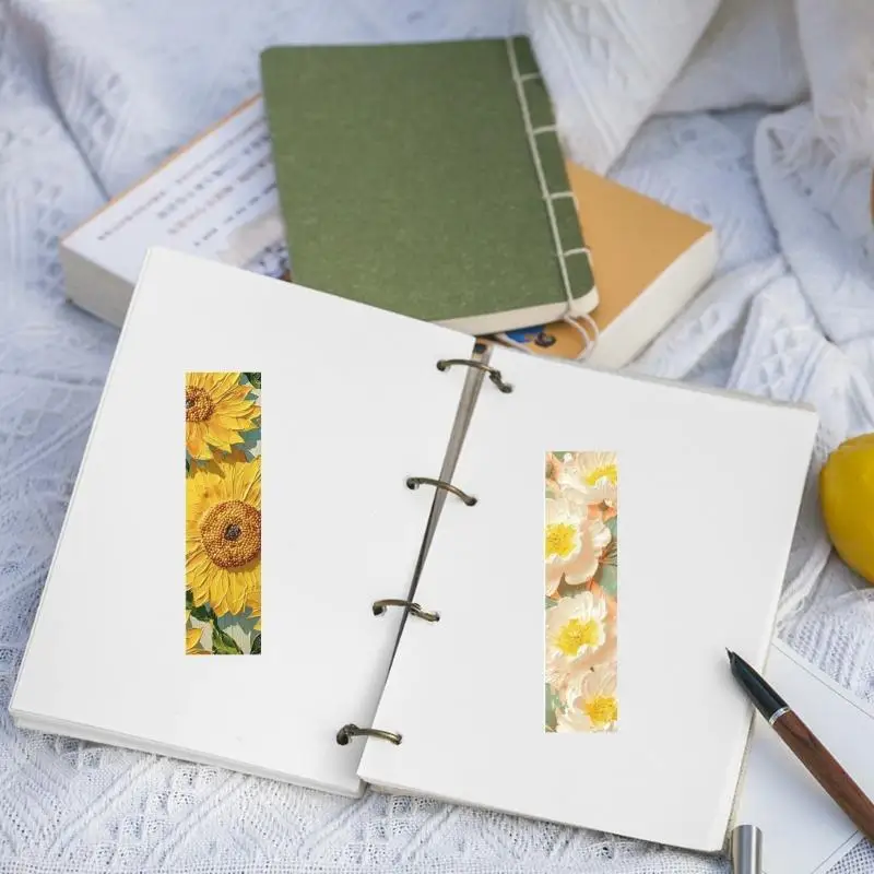 Y8AD 30pcs Oil Painting Paper BoopMarks Чтение СПИДЕ