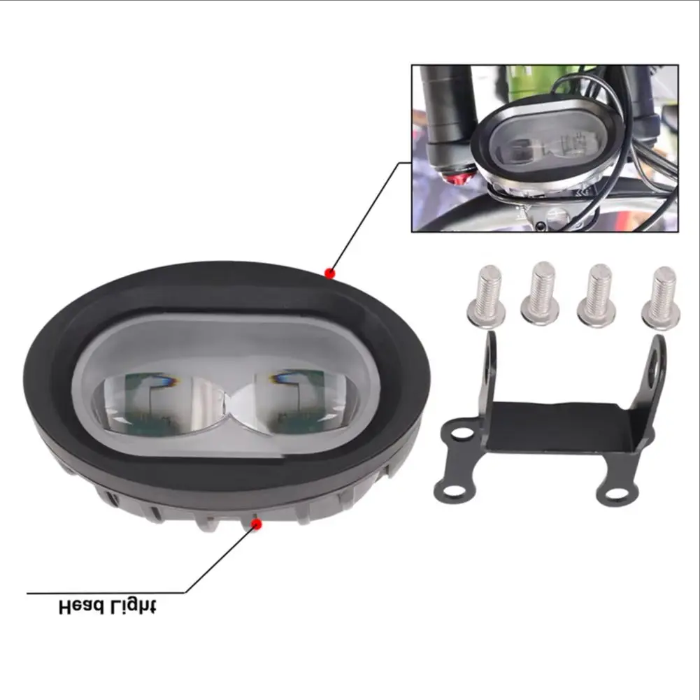 

LED Motorcycle Headlamp Designed Specifically for Surron & For Light Bee Enhances Safety During Night Rides on the Road or Trail