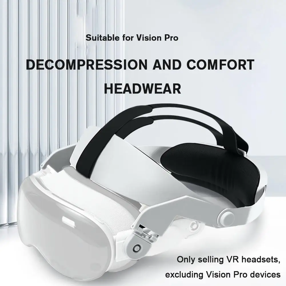 

VR Glasses Accessories Adjustable Soft Comfort Headband Decompression Balance Non-compression Face For Apple Vision Pro M6G3