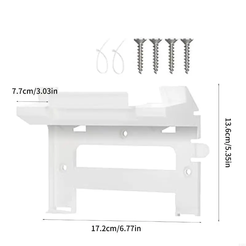 

Space Saving Mount Satellite Wall Holder for Gen 3 Mesh Router & Power Supply Holder Wall Mount Bracket