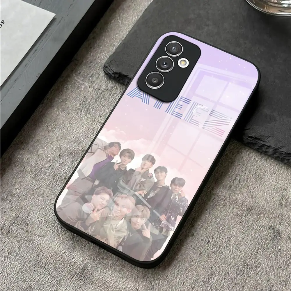 ATEEZ Kpop Phone Case For S24 Ultra Samsung S23 Fe S22 S20 S21 Plus Galaxy A54 A34 A24 A53 Note 20 Glass Cover