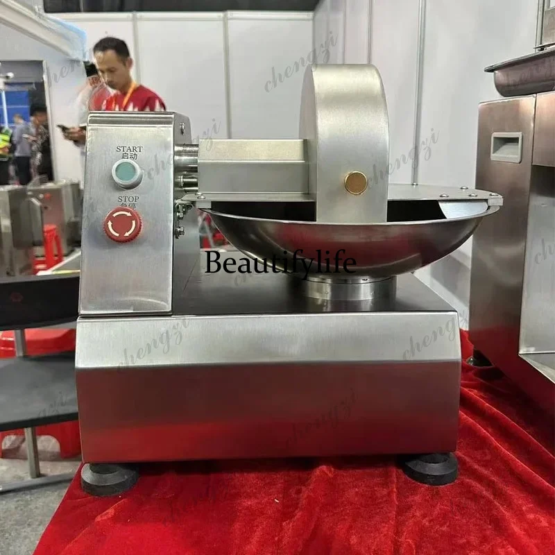 Chopper Fruit Vegetable Dumpling Filling Chopper Stainless Steel Shrimp Slimy Sausage Minced Meat Chopper