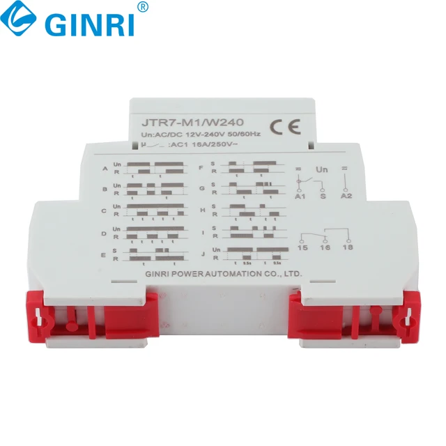 3PCS Multi Function AC/DC12V-240V Timer Relay Automotive Adjustable Timer Electronic