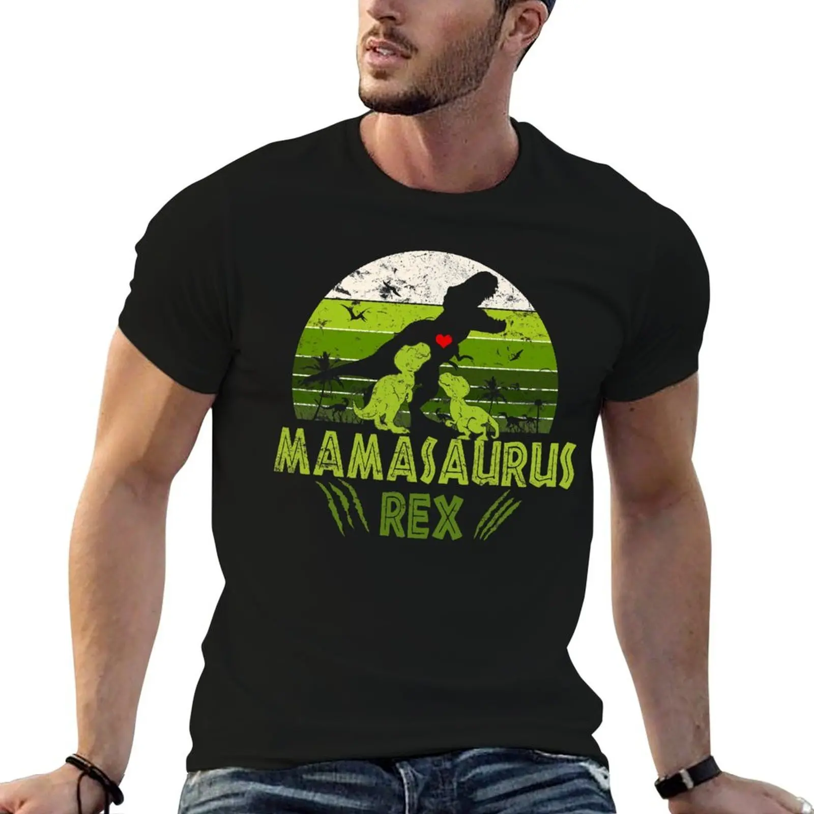 

Футболка Mamasaurus Rex, футболки для мужчин, футболки с рисунком, футболка с принтом на заказ