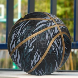 Teenage Adult Unisex 7 Basketball PU Moisture Absorption Indoor and Outdoor Competition Training Basketball Durability
