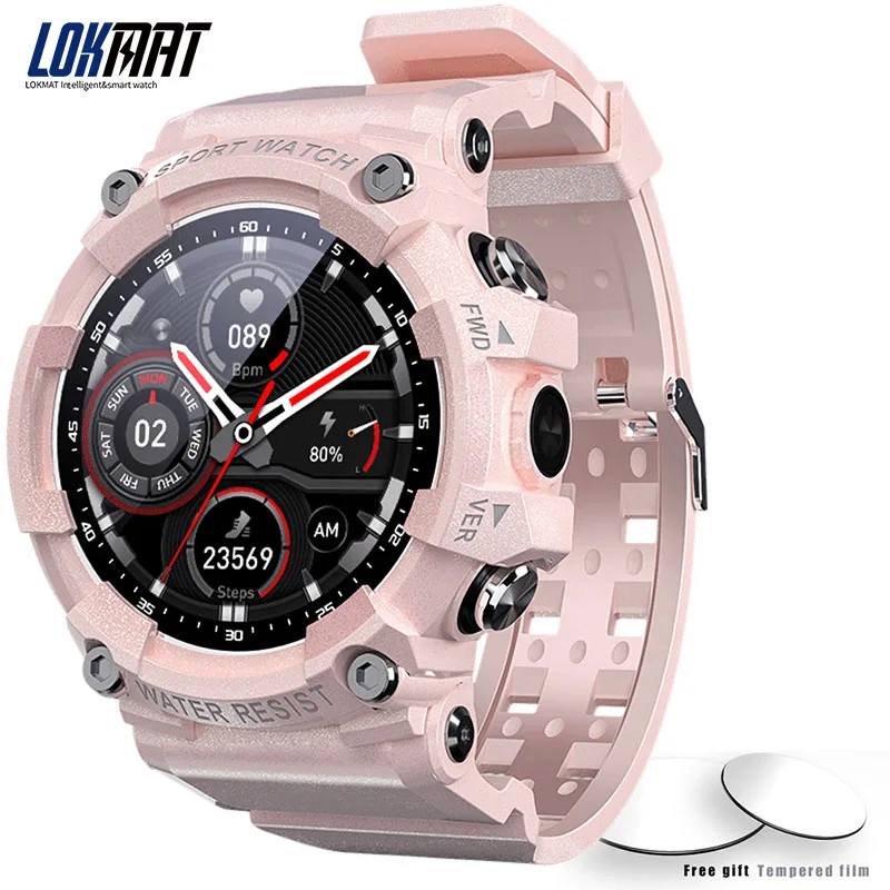 

LOKMAT Relogio Inteligente Smart Watch Men Sport Bluetooth Call IP68 Waterproof Smartwatches Women For Xiaomi