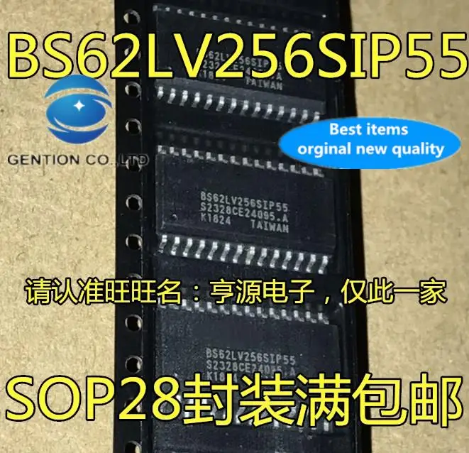 

10pcs 100% orginal new in stock BS62LV256SIP55 BS62LV256SIG70 SOP28 foot memory chip